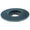 Weiler 4" Tiger Disc Abrasive Flap Disc, Conical (TY29), 80Z, 5/8" 50595 - alternate 1